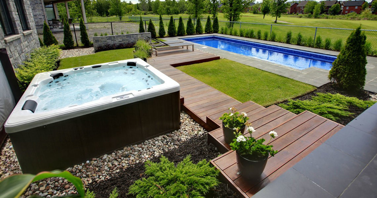 FB 1 | Emotion paysage Quels sont les avantages d’installer un spa dans son jardin ? Obernai