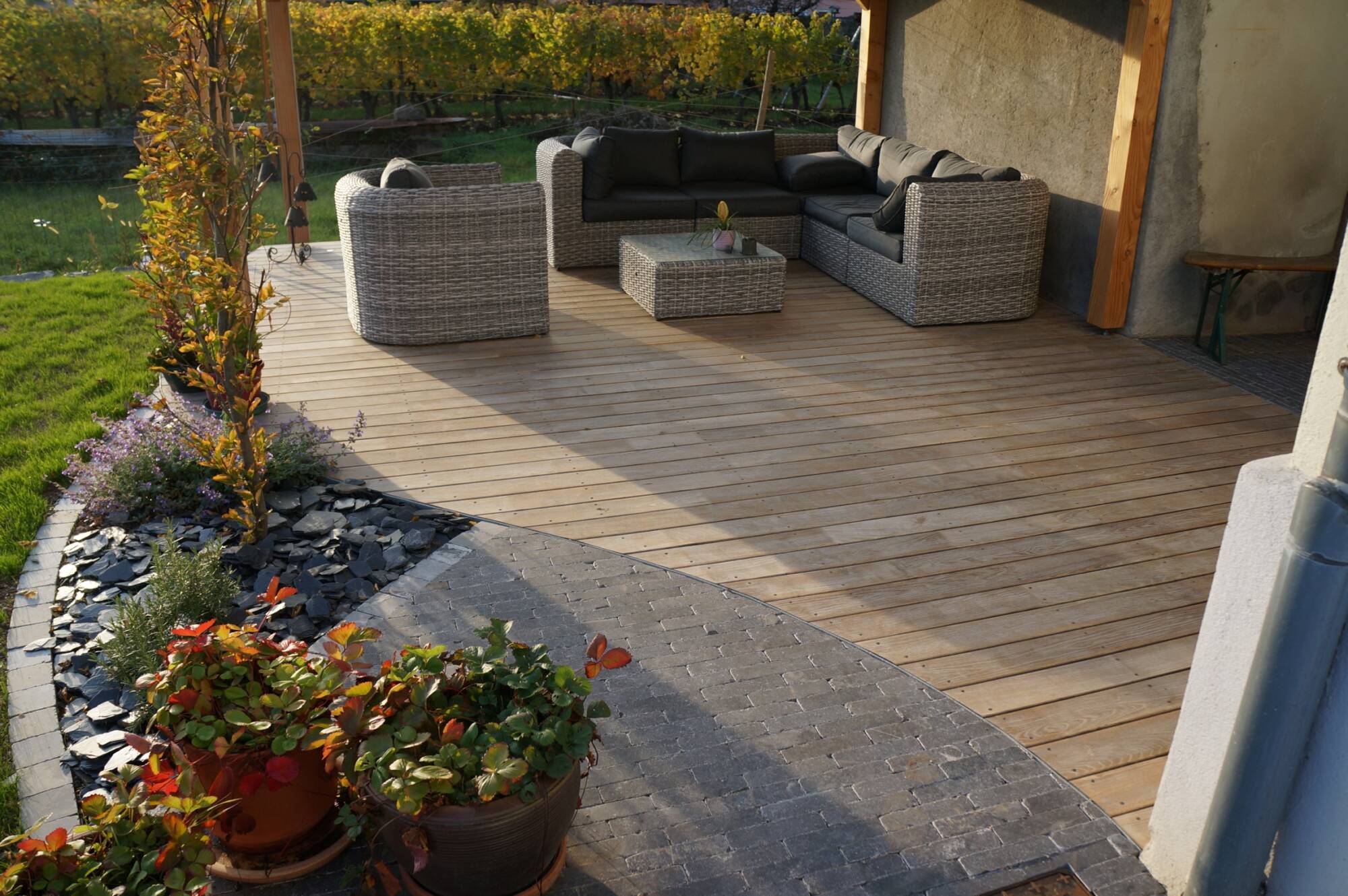 Aménagement de terrasse en bois : comment les rendre résistantes contre les intempéries ? Obernai